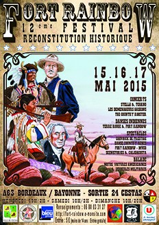 Affiche Festival Fort Rainbow 2015