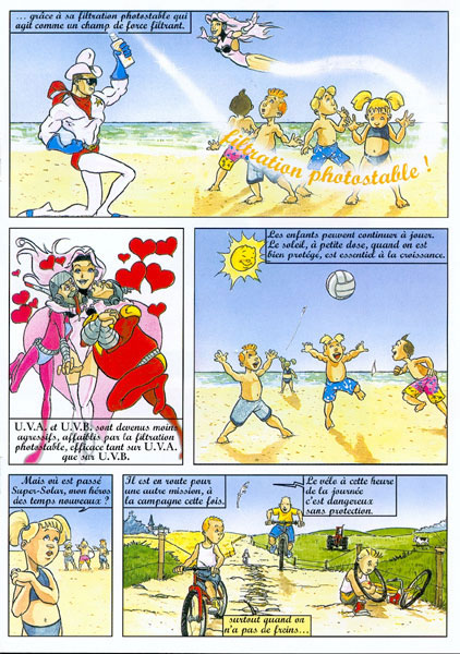 Planche BD SUPER SOLAR contre UVA et UVB - P. 06