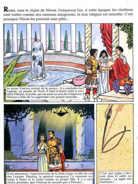Planche BD Quo Vadis