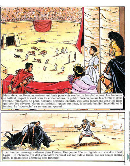 Planche BD Quo Vadis
