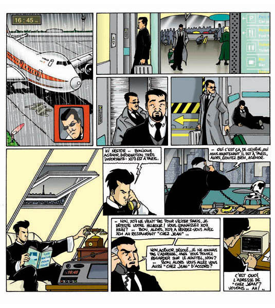 Planche BD Spy 01