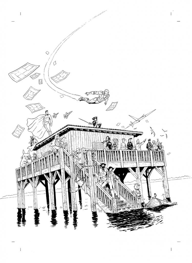 Tchanquée BD - N&B